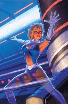 Fantastic Four #17 Greg and Tim Hildebrandt Invisible Woman Marvel Masterpieces III Virgin Variant1 for 50 Incentive