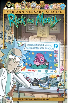 Rick and Morty 10th Anniversary Special #1 (One Shot) Cover B James Lloyd Variant