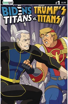 Bidens Titans Vs Trumps Titans #1 Cover B Joe Vs Donald