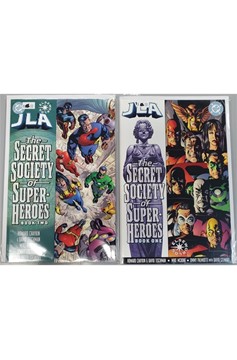 JLA Secret Society of Super-Heroes #1-2 (DC 2000) Set