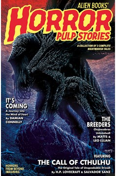 Alien Books Horror Pulp Stories #1 Cover B Sanz (Mature)