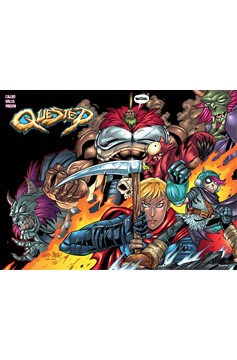 Quested Season 2 #1 Cover D Calero Battle Chasers Homage