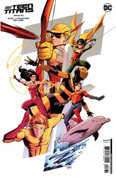 Worlds Finest Teen Titans #3 Cover C Daniel Bayliss Card Stock Variant (Of 6)