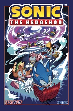 Sonic the Hedgehog Graphic Novel Volume 10 Test Run