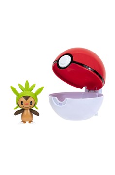 Pokémon Clip 'N' Go - Chespin & Poké Ball