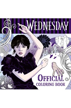 Wednesday Official Coloring Book