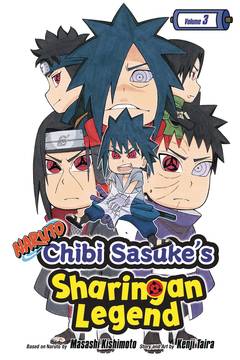 Naruto Chibi Sasuke Sharingan Legend Manga Volume 3