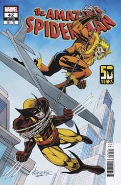 Amazing Spider-Man #42 Alex Saviuk Wolverine Wolverine Wolverine Variant (Gang War)