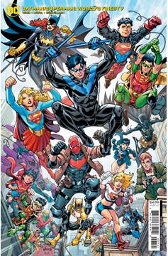 Batman Superman Worlds Finest #7 Cover D 1 For 50 Incentive Todd Nauck Card Stock Variant