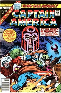 Captain America Annual #4-Very Fine (7.5 – 9) [1St App. of The 2nd Brotherhood of Evil Mutants]