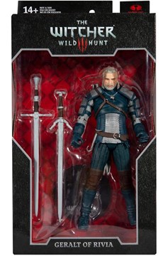 Witcher 7 Inch Scale Wave 2 Geralt Teal Viper Armor Action Figure Case of 6