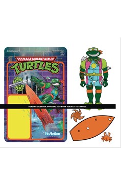 Teenage Mutant Ninja Turtles Sewer Surfer W3 Reaction Figure