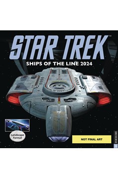 Star Trek Ships of Line 2024 Wall Calendar