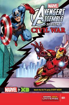 Marvel Universe Avengers Assemble Civil War #1 (2016)