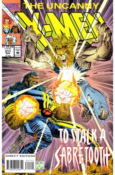 The Uncanny X-Men #311 [Direct]-Near Mint (9.2 - 9.8) [Cameo of The Phalanx In Their True Form]