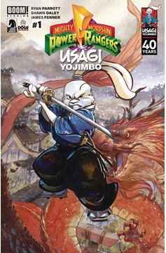 Mighty Morphin Power Rangers Usagi Yojimbo #1 Cover C Cullum