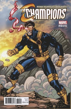Champions #10 X-Men Card Variant Secret Empire (2016)
