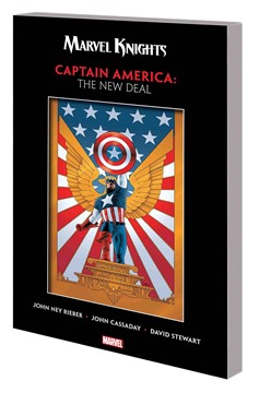 Marvel Knights Captain America Rieber Cassaday Graphic Novel New Deal