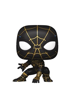 Pop Marvel Spider-Man No Way Home Spider-Man Black & Gold Figure