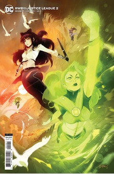 RWBY Justice League #2 Cover B Simone Di Meo Card Stock Variant (Of 7)