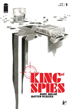 King of Spies #1 Cover B Scalera Black & White (Mature) (Of 4)