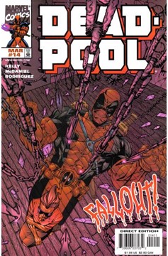 Deadpool #14 [Direct Edition]-Very Fine (7.5 – 9) [1St App. of Ajax]