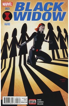 Black Widow #3 Samnee 2nd Printing Variant (2016)