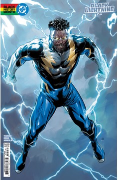 Black Lightning #4 Cover C Ryan Benjamin Black History Month Card Stock Variant