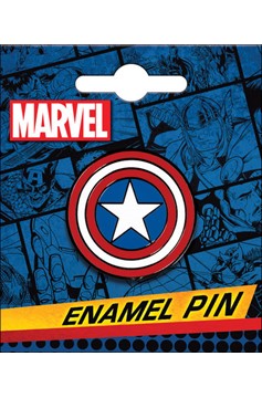 Captain America Shield Enamel Pin