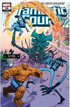 Fantastic Four #28 Cassara Marvel Vs Alien Variant (2018)