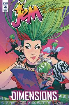 Jem & The Holograms Dimensions #4 Cover A Templer