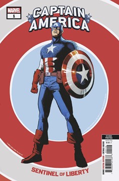 Captain America Sentinel of Liberty #1 2nd Printing Carnero Variant