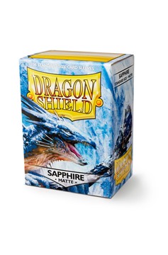 Dragon Shield Sleeves: Matte Sapphire (Box of 100)