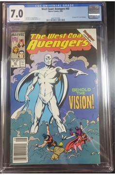 West Coast Avengers #45 Cgc 7.0