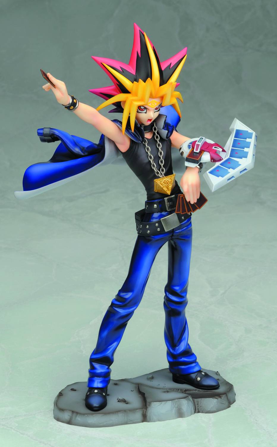 Yu-Gi-Oh Yami Yugi Ani-Statue Duel W/destiny Version, image size:932x1500