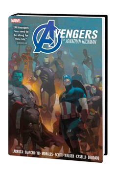 Avengers by Jonathan Hickman Omnibus Hardcover Volume 2 Ribic Cover (2023 Printing)
