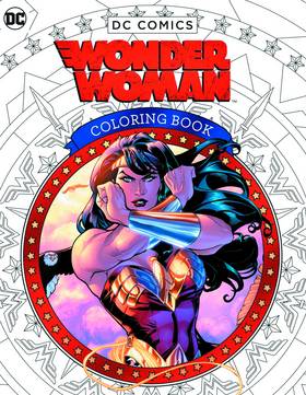 DC Comics Wonder Woman Coloring Book Soft Cover
