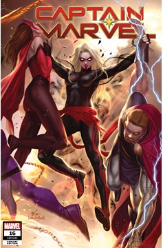 Captain Marvel #16 Inhyuk Lee Connecting Variant (2019)