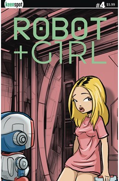 Robot + Girl #4 Cover A Mike White