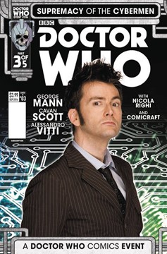 Doctor Who Supremacy of the Cybermen #3 Cover B Photo