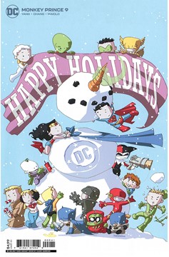 Monkey Prince #9 (Of 12) Cover C Kaare Andrews Holiday Card Card Stock Variant