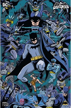 Batman Dark Age #1 Cover D 1 for 25 Incentive Michael Allred Card Stock Variant (Of 6)