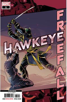 Hawkeye Freefall #1 2nd Printing Schmidt Variant