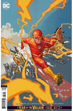 Flash #77 Card Stock Variant Edition Year of the Villain Dark Gifts (2016)
