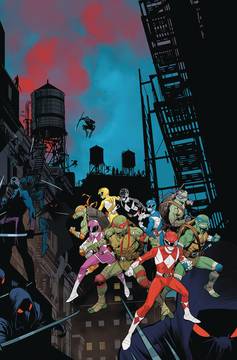 Power Rangers Teenage Mutant Ninja Turtles #3 Cover A Mora