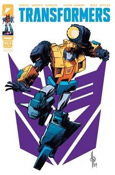 Transformers #13 Second Printing Cover A Jason Howard Decepticon