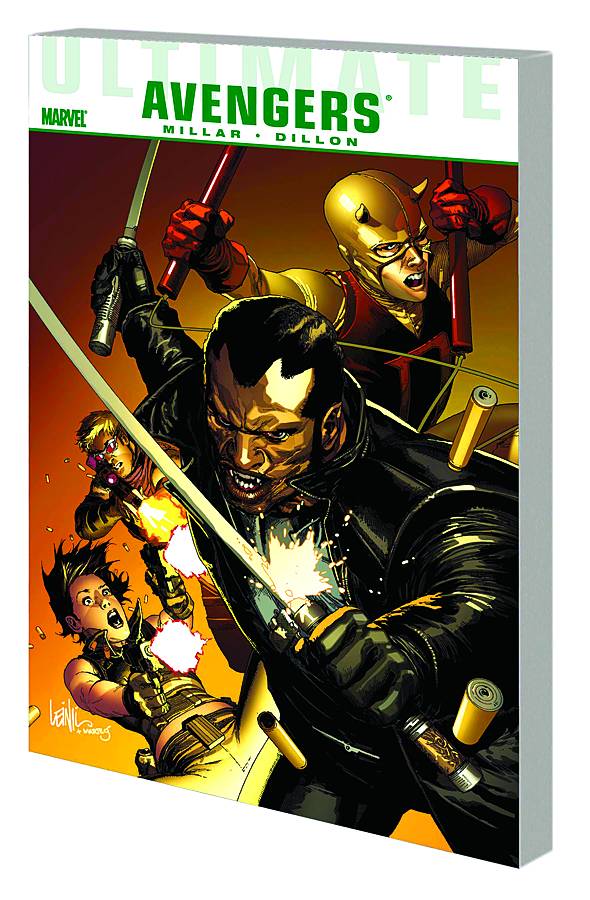 Ultimate Comics Avengers Blade Vs Avengers Graphic Novel