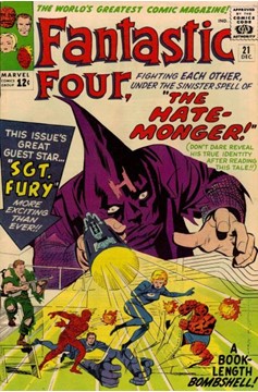 Fantastic Four #21 [Regular Edition]-Very Good (3.5 – 5)