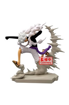 One Piece Senkozekkei Monkey D Luffy Gear5 Figure