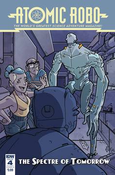 Atomic Robo Spectre of Tomorrow #4 Cover A Wegener